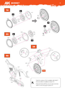 1/35 CG125 Japanese Motorcycle - AK-Interactive