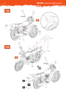 1/35 CG125 Japanese Motorcycle - AK-Interactive