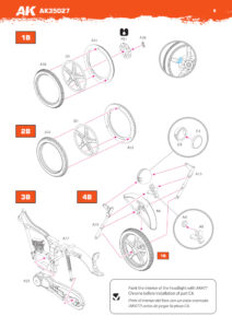 1/35 CG125 Japanese Motorcycle - AK-Interactive