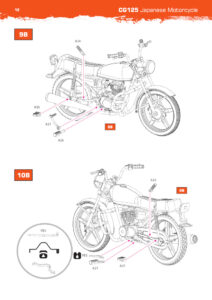 1/35 CG125 Japanese Motorcycle - AK-Interactive