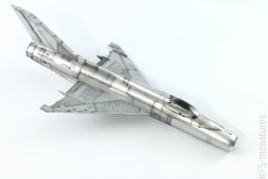 1/72 MiG-21PF - Budowa