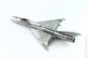 1/72 MiG-21PF - Budowa