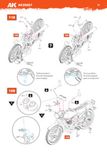 1/35 CG125 Japanese Motorcycle - AK-Interactive