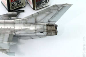 1/72 MiG-21PF - Budowa