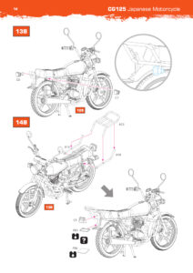 1/35 CG125 Japanese Motorcycle - AK-Interactive