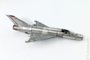 1/72 MiG-21PF - Budowa