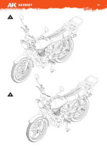 1/35 CG125 Japanese Motorcycle - AK-Interactive