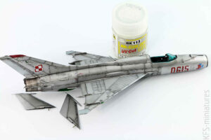 1/72 MiG-21PF - Budowa