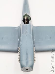 1/48 Spitfire Mk.XVI - Eduard - Budowa