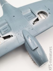 1/48 Spitfire Mk.XVI - Eduard - Budowa