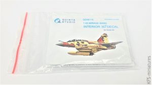 1/48 Mirage 2000D Kinetic - Waloryzacje