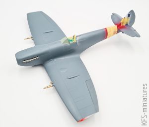 1/48 Spitfire Mk.XVI - Eduard - Budowa