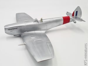 1/48 Spitfire Mk.XVI - Eduard - Budowa