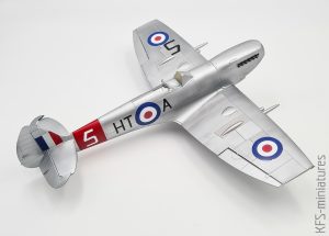 1/48 Spitfire Mk.XVI - Eduard - Budowa