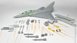 1/48 Mirage 2000D - Budowa