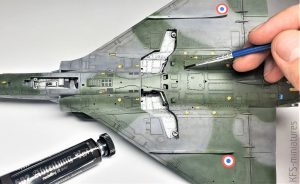 1/48 Mirage 2000D - Budowa