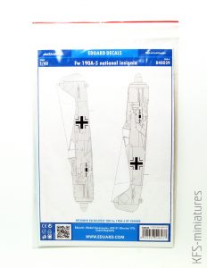Focke-Wulf 190 Family National Insignias - Eduard