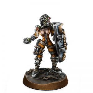 28mm Heresy Hunter Female Arbitrator - Grim Skull