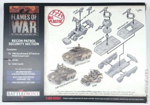 1/100 Recon Patrol - Security Section - Battlefront Miniatures