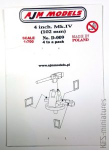 1/700 Akcesoria do brytyjskich okrętów - AJM Models