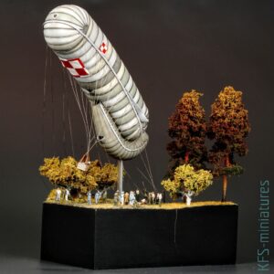 1/144 "Drachen" Observation Balloon – Pig Models – BUDOWA