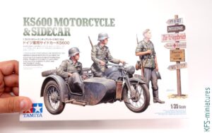 1/35 KS600 Zündapp Motorcycle & Sidecar - Tamiya