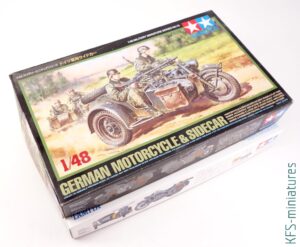 1/35 KS600 Zündapp Motorcycle & Sidecar - Tamiya