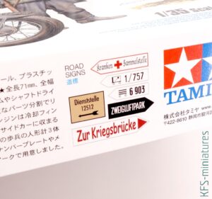 1/35 KS600 Zündapp Motorcycle & Sidecar - Tamiya