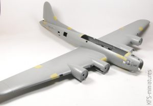 1/48 B-17G Early Production HK Models - Budowa cz.1