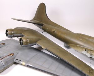1/48 B-17G Early Production – HK Models – Budowa cz.3