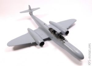 1/48 Gloster Meteor NF.14 - Sword - Budowa