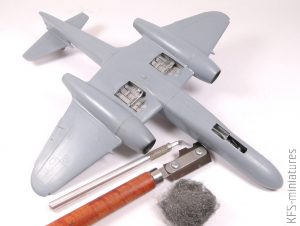 1/48 Gloster Meteor NF.14 - Sword - Budowa