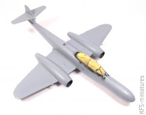 1/48 Gloster Meteor NF.14 - Sword - Budowa