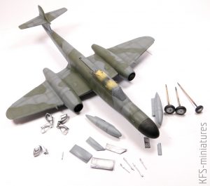 1/48 Gloster Meteor NF.14 - Sword - Budowa