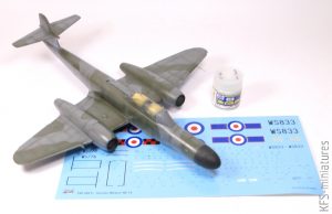 1/48 Gloster Meteor NF.14 - Sword - Budowa