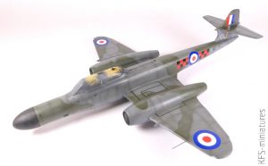 1/48 Gloster Meteor NF.14 - Sword - Budowa