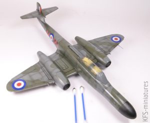 1/48 Gloster Meteor NF.14 - Sword - Budowa