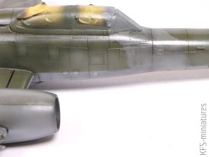 1/48 Gloster Meteor NF.14 - Sword - Budowa