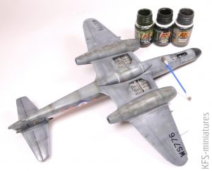 1/48 Gloster Meteor NF.14 - Sword - Budowa