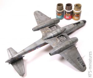 1/48 Gloster Meteor NF.14 - Sword - Budowa