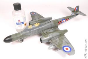 1/48 Gloster Meteor NF.14 - Sword - Budowa