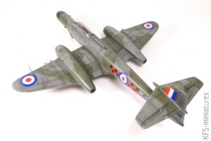 1/48 Gloster Meteor NF.14 - Sword - Budowa