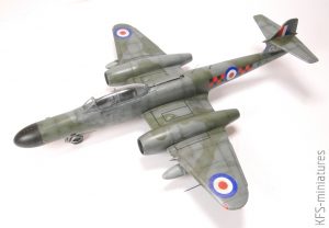 1/48 Gloster Meteor NF.14 - Sword - Budowa