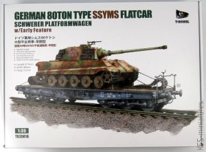 1/35 German 80Ton Type SSyms Flatcar - T-Model