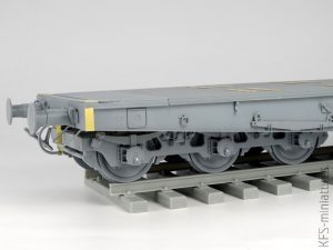 1/35 German 80Ton Type SSyms Flatcar - T-Model - Budowa cz. 1