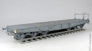 1/35 German 80Ton Type SSyms Flatcar - T-Model - Budowa cz. 1