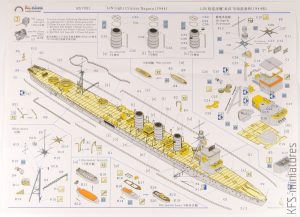 1/700 IJN Light Cruiser Nagara (1944) - Waloryzacja - Rainbow model