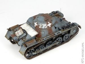 1/35 Pz.Kpfw.I Ausf.A - Takom - Budowa