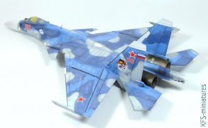 1/48 Su-33 Flanker-D - Minibase - Budowa