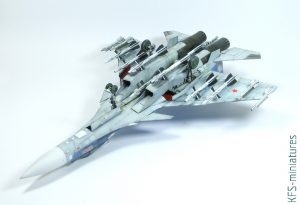 1/48 Su-33 Flanker-D - Minibase - Budowa